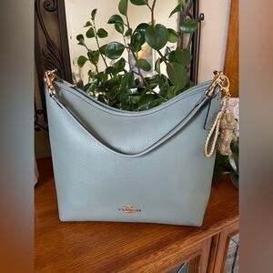 Coach Laurel Large Shoulder Bag in Sage
